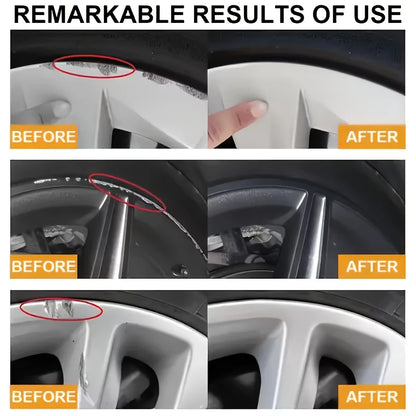 Silver Color Car Paint Touch Up Pen, HUB Scratch Repair Restore, Disappear Scratches, Fast Effective Renewal,Car Paint Quick Fix