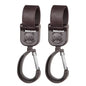 Universal Outdoor Stroller Accessories Baby Pram Hooks Rotate Hanging Bag 360 Degree Cart Organizer Storage Bag Hanger
