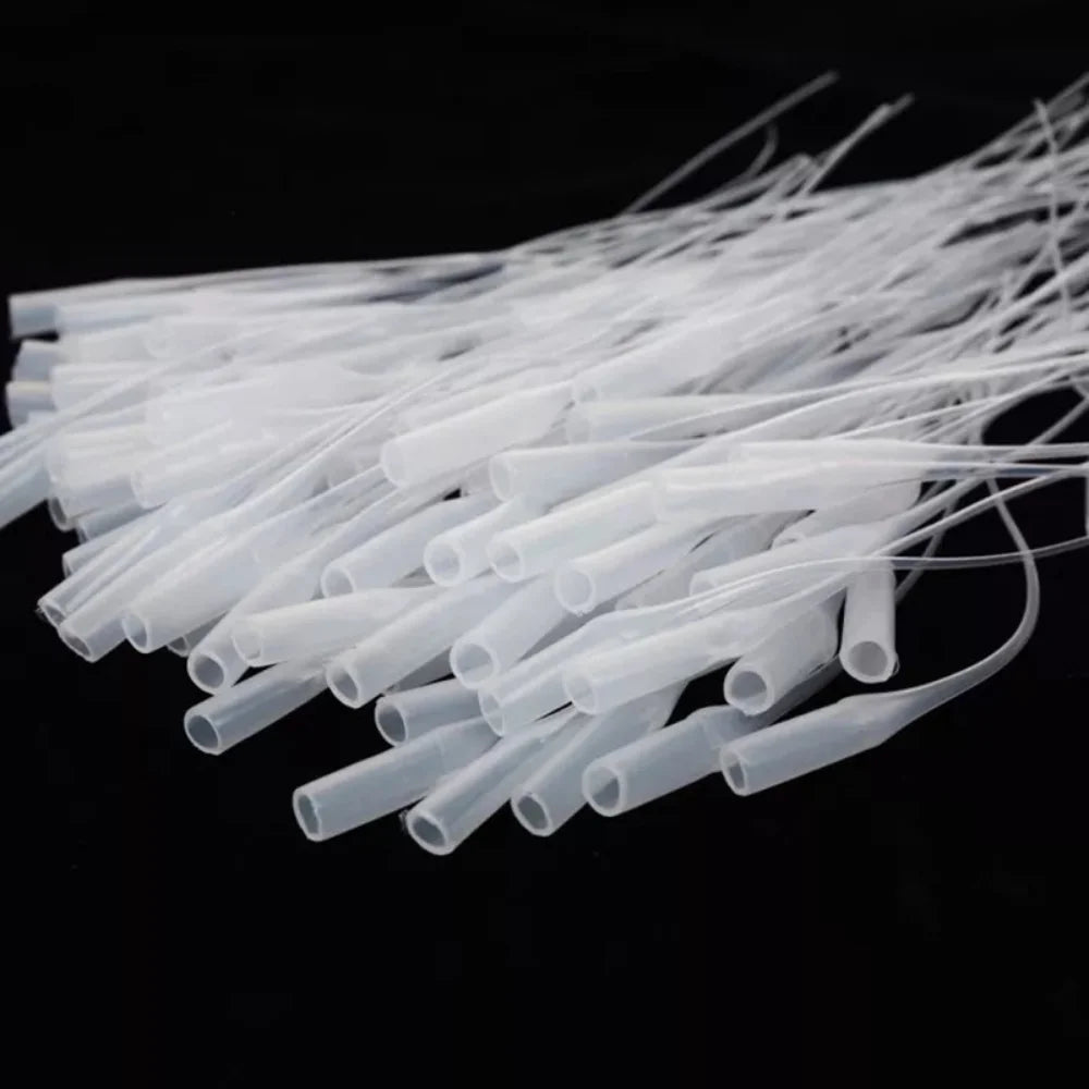 Glue Micro Tip Plastic Glue Bottom Tips Precision Applicator Dropping Tube Nozzle for Glue Extender Precision Applicator Pipette