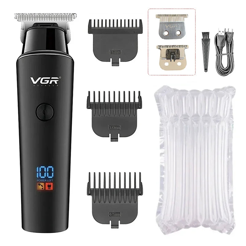 VGR Hair Cutting Electric Hair Clipper Beard Hair Trimmer Haircut Machine Professional Cordless Barber Trimmer for Men V-937