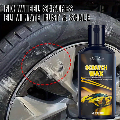 Car Wheel Repair Agent, Alloy Wheel Scratch Repair Paste, Car Maintenance Polishing Paste for Rust and Scale Removal