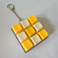 Keys Button Keycap Fidget Keychain Finger Keyboard Caps Toy Decompression Keychain Stress Relief Gadget Pass The Time for Adult