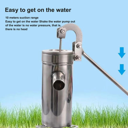 Manual Well Pump Hand Well Pump Hand Pressure Water Pump Manual Shaking Water Pump Well Pump Antique Well Hand Pitcher Pump