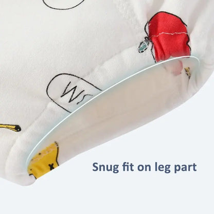 Reusable Baby Breathable Diapers Pee Shorts Underwears Soft Cotton Toddler Potty Training Pants for Boys Girls Baby Nappies