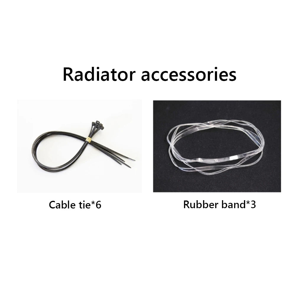GPU Backplane Radiator Video Memory VRAM Radiator Panel Alloy Aluminum Heatsink Cooling Fan Panel for RTX 3090 3080 3070 Series