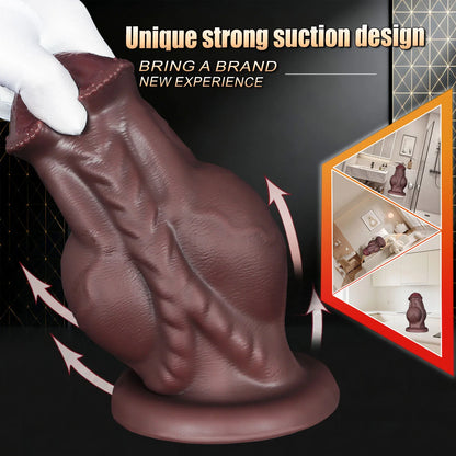 S-XXXL Thick Dildos Silicone Anal Plug Horse Knot Big Buttplug BDSM Sex Toys for Women Men Anal Dilation Plug with Suction Cup