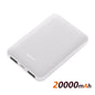 New 20000mAh Power Bank USB Charger Fast Charging Portable External Battery Pack Ultra-thin Heating for Vest Jacket Glove Sock
