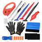 Auto Vinyl Wrap Tools Kit Vinyl Tinting Kit  Car Window Tinting Film Installation Felt Squeegee Wrapping Spatula Covering Tools