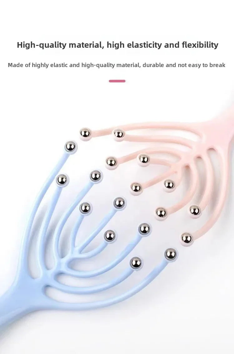 Nine Claw Massager Head Massage Ball Soul Extractor Scalp Comb Relaxation and Stress Relief Scratching Tool