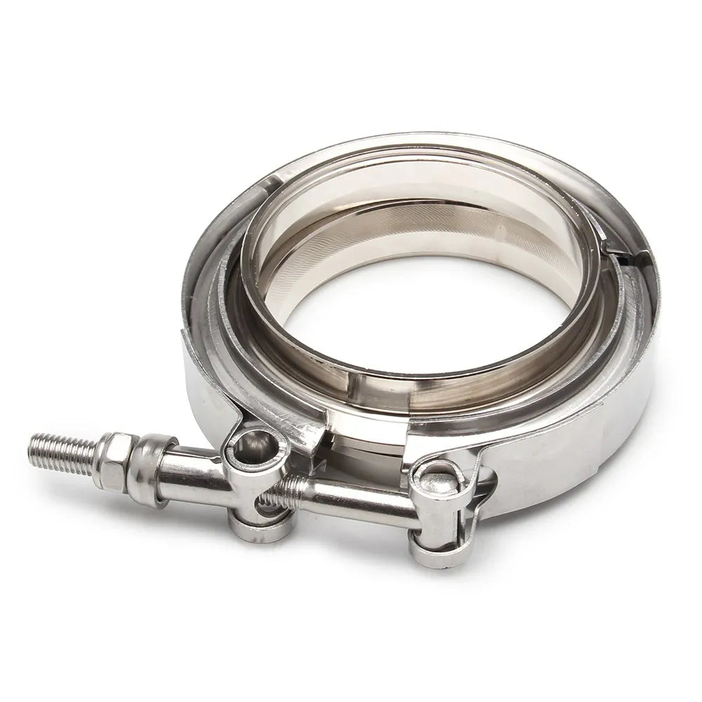 2.5＂3＂ V-Band Clamp With Male Female Flange Kit Turbo Downpipe Wastegate V-Band Turbo Exhaust Pipes Car Accessories TP-1011A