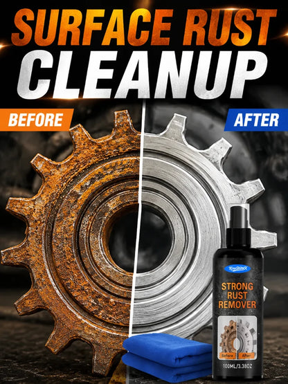 Rust Remover Spray Anti Rust Lubricant for Car Wheels Restore Metal Car Detailing