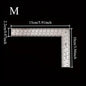 Cute school supplies metal ruler Small frame ruler Measuring layout tool Stainless steel