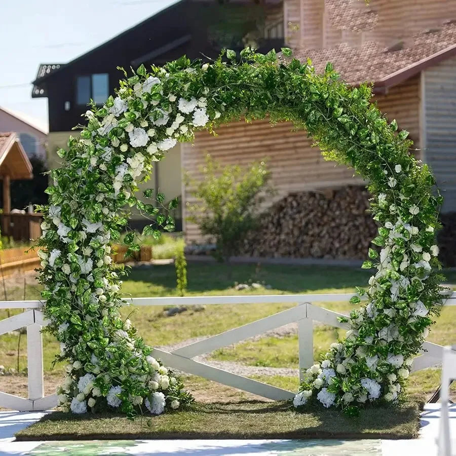 4/10M Artificial Plant Green Ivy Leaf Garland Fake Plant Creeper Hanging Vine Outdoor DIY Garden Wall Wedding Party Home Decor