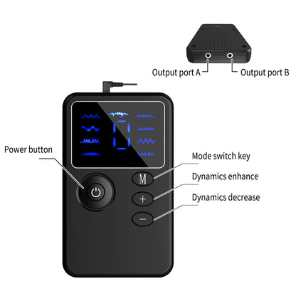 Electric Shocker Anal Butt Plug,E stim Electrosex Penis Ring ,Nipple Electrostimulation Cockring Chastity Cage E-stim Bdsm Toys