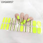 20/22Tips UV Semi cured Gel Nail Stickers Waterproof Long Lasting Full Gel Nail Wraps Press On Nail Decal DIY Manicure