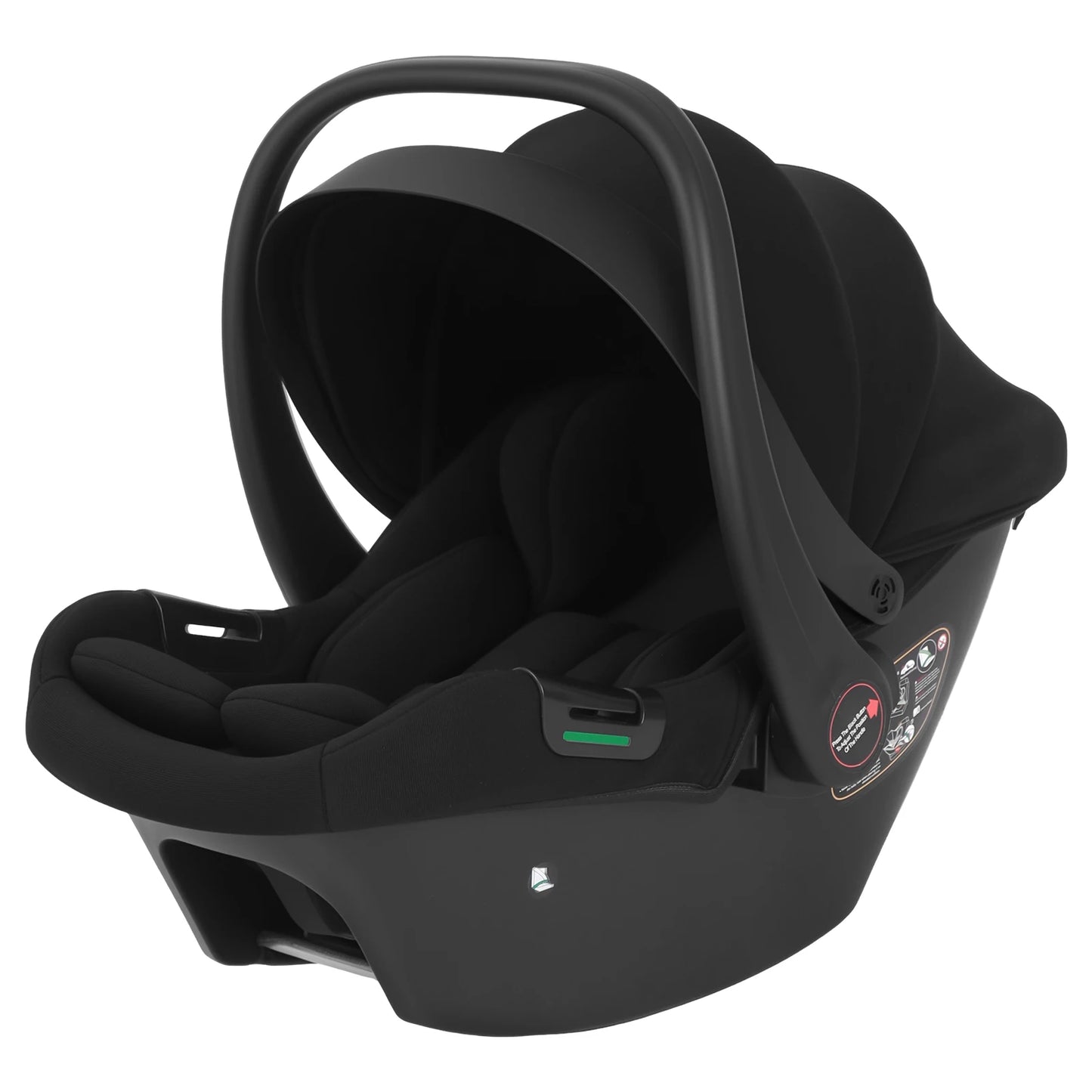 Infant Baby Car Seat Newborn 0-12 Months Max 12kg Sun Canopy Padded Seat 3-Point Safety Belt Side Protection I-Size Baby Car Sea