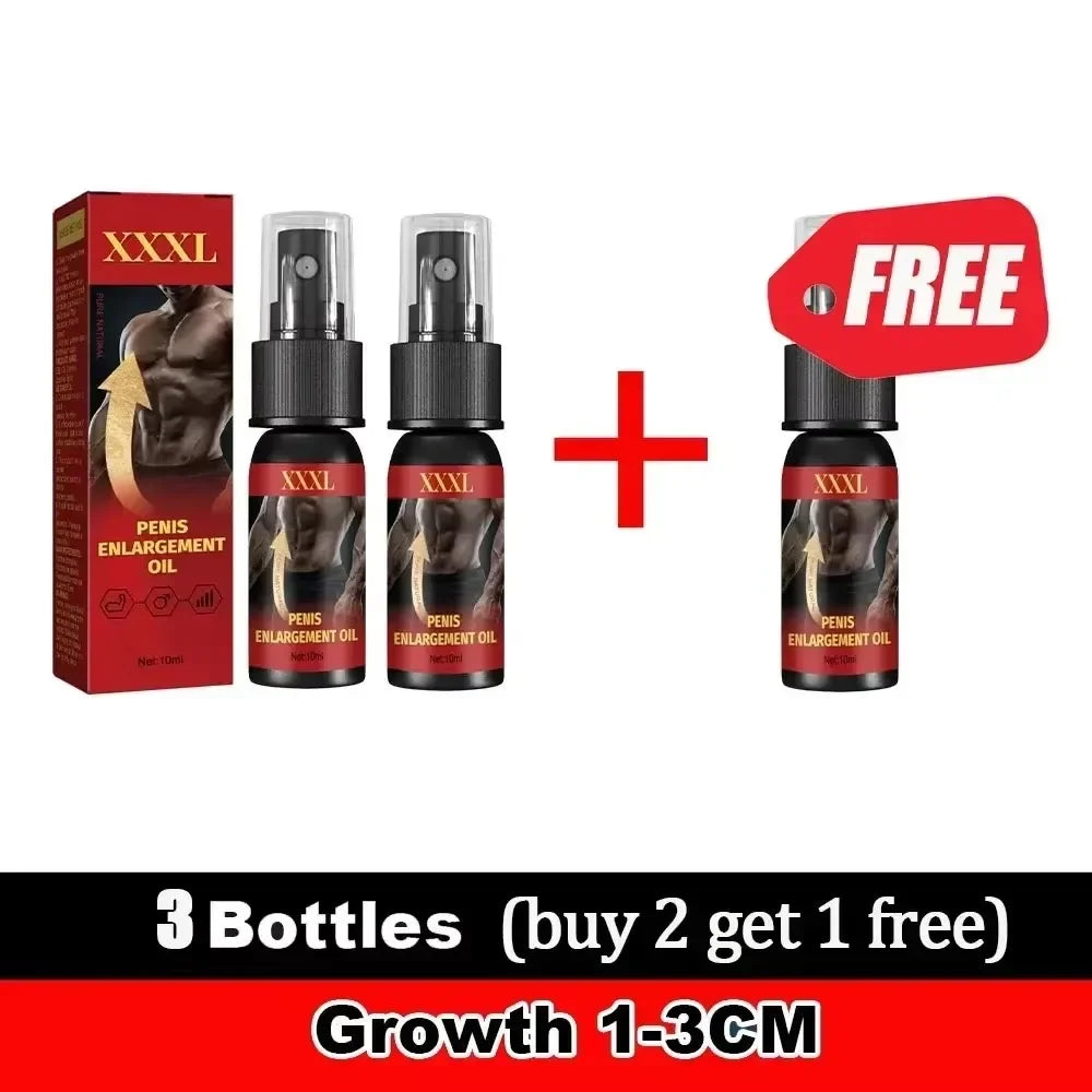 Men Massage Oil for Sex -Sexual Enhancement Erection Cream Penisgrowth Oil Longer Thicker