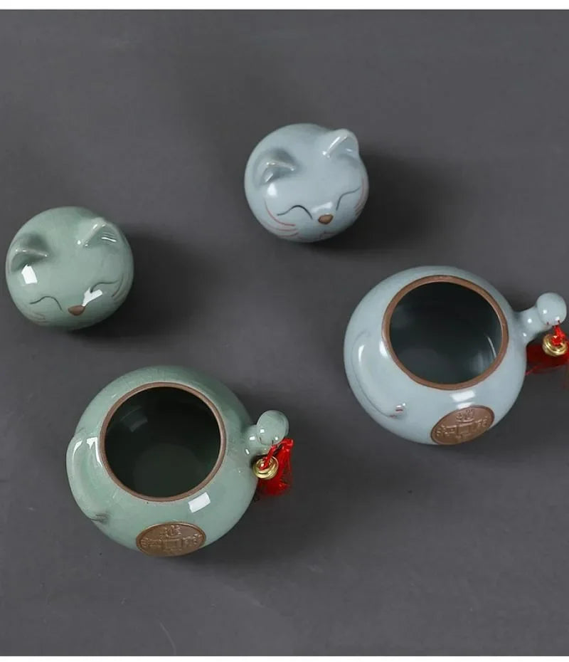 Ceramics Cremation Urn for Pet, Cat Urn, Dog and Cat Urn, Pet, Bunny, Animals, Funeral, Small Ashes, Keepsake