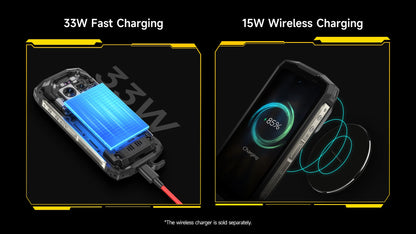 Ulefone 4.7" Rugged Phone Armor Mini 20 Pro 5G Android 14 16+256GB Smartphone LED Light 64MP Night Camera Mobile Phone