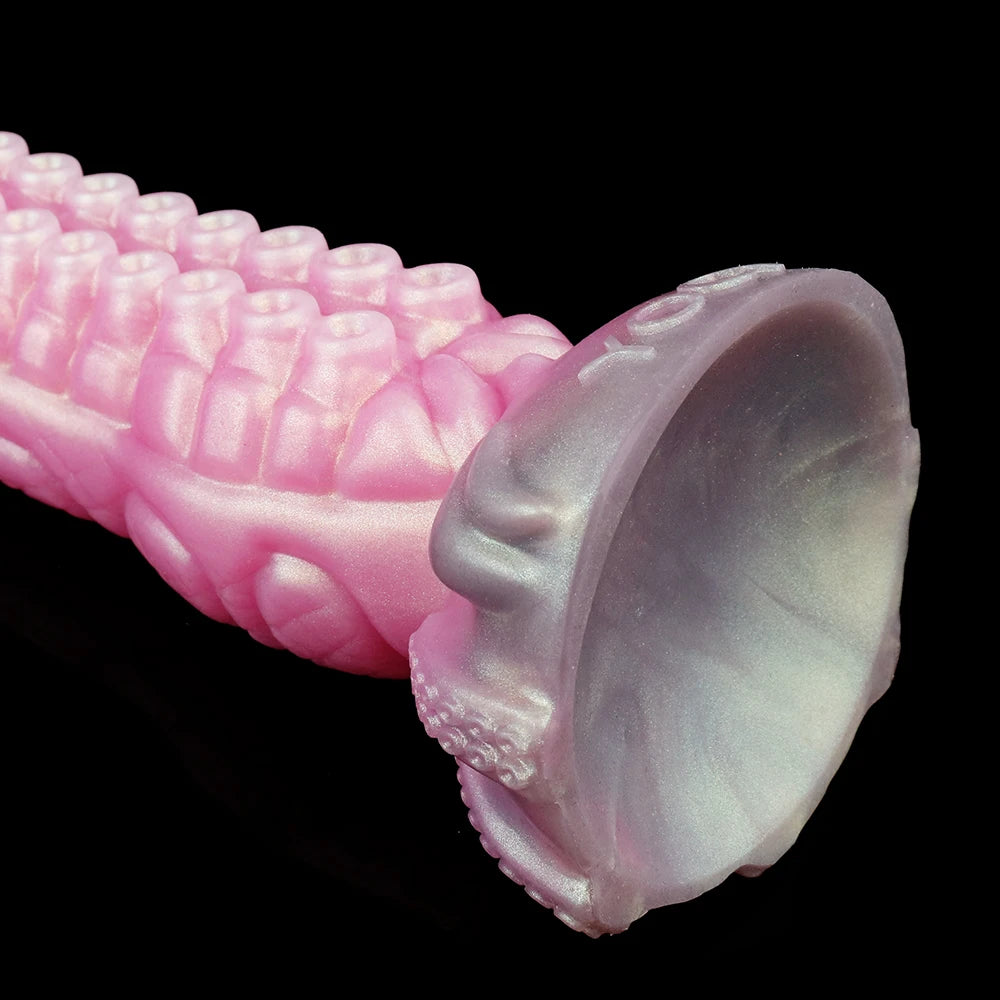 FAAK 65cm Long Butt Plug With Suction Cup S M L XL XXL Fantasy Octopus Leg Dildo Anal Beads 5 Sizes Sex Toys For Women Man