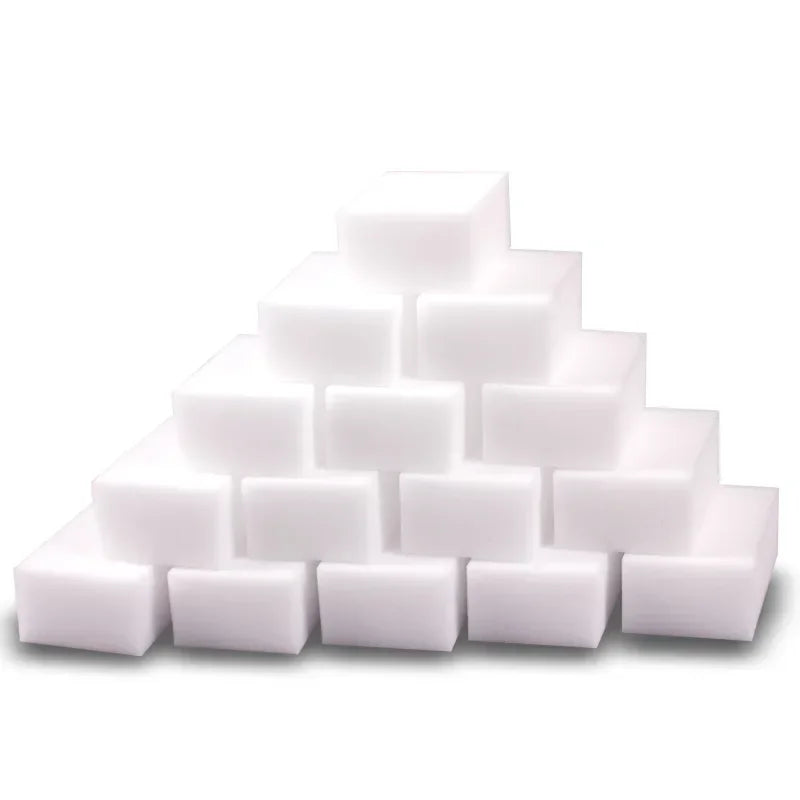 50/100Pcs Melamine Sponge Magic Sponge Eraser Hot-selling Melamine Nano Clean Sponges Auto Cleanings Tools Accessories 10x7x3cm