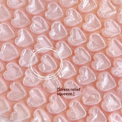 ✔Heart-Shaped Bubble Mailer Padded Envelopes,Cute Pink Bubble Wrap Shipping Bags for Small Business & Gift Packaging