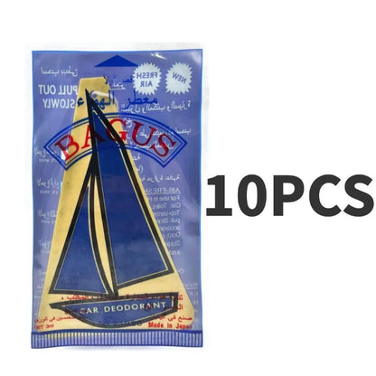 BAGUS 5-20pcs Smooth Sailing Scented Sheets Car Air Freshener for Long Lasting Freshness in Vehicle