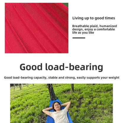 Campout outdoor hammock, anti-fall camping travel item, outdoor for all ages multi-purpose for the yard