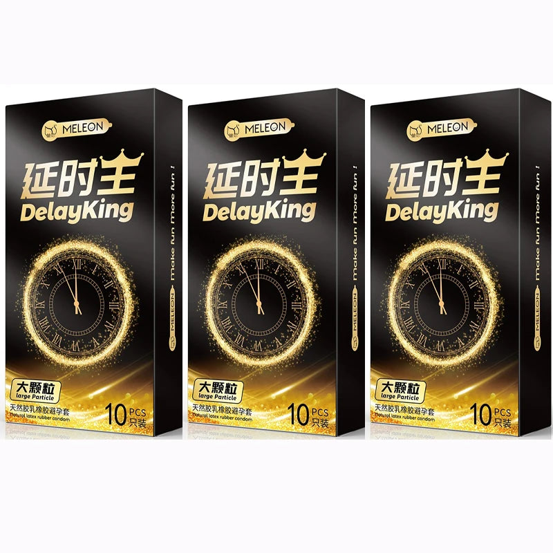 10/30/50pcs Delayed Ejaculation Condoms for Men,Long Lasting Particle Penis Sleeve,Moisturizing Latex Condom for Adults Sex Toys
