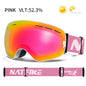 NATFIRE Ski Goggles Double Layers Anti-fog UV400 Snowboard Snow Goggles Snowmobile Glasses Eyewear Outdoor Sport Skiing Googles