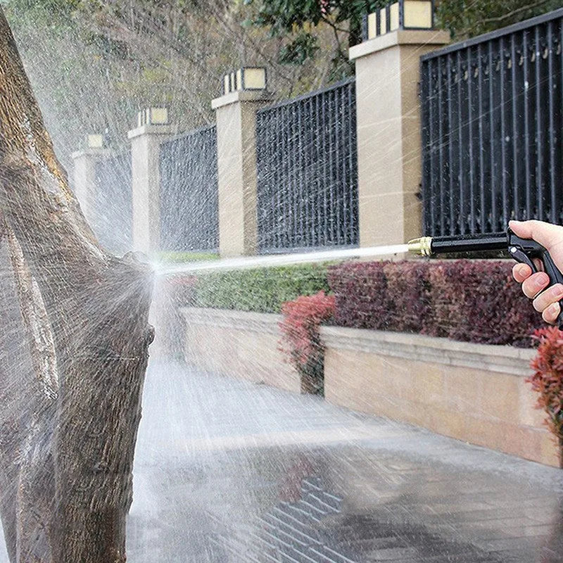 1/2/3pcs High Pressure Water Gun Car Washing Garden Watering Hose Nozzle Sprinkler Foam Jug Water Faucet Joint Quick Connector