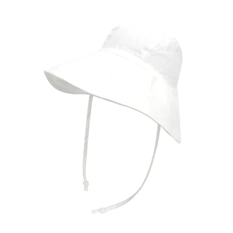 Baby SunHat Summer Boys Girls Bucket Hat Kids Cotton UV Travel Hats Child Big Brim Outdoor Beach Caps Fashion Casual Panama Cap