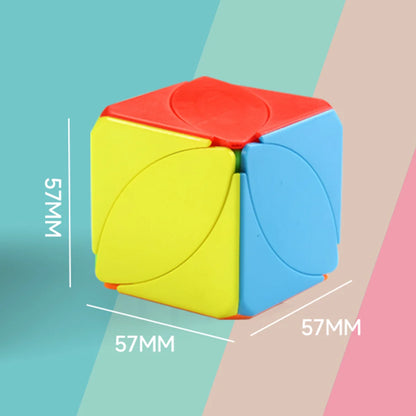 3x3x3 twisted, stress reducing, brain strengthening, puzzle solving, professional smooth speed, children's toy gift