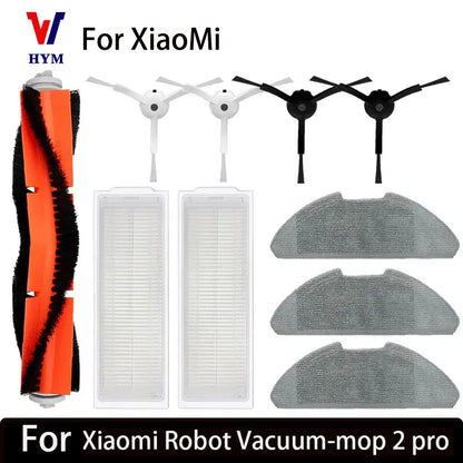For Xiaomi Mi Robot Vacuum-Mop 2 Pro/Lite MJST1SHW MJSTL Hepa Filter Mop Cloth Main Side Brush Mijia Vacuum Cleaner Accessories