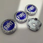 4pcs Fiat 500 Abarth Lancia Car Wheel Center Hub Cap Car Wheel Center Caps Hubcap Cover 60mm