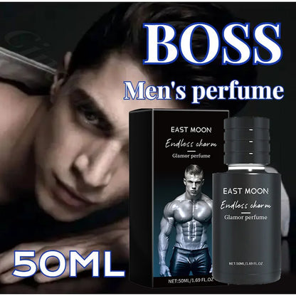 Classic High-end Men's Perfume  Men's Lasting Scent Couples Date Eau De Parfum Exudes Captivating Charm Fresh Sandalwood Vanilla