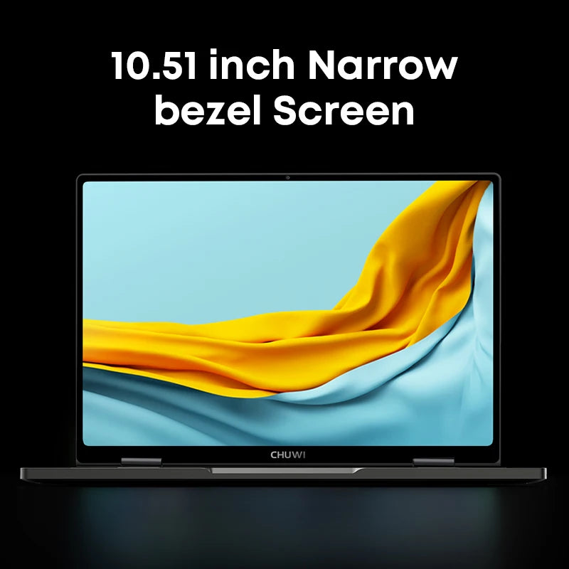CHUWI MiniBook X Laptop Tablet PC 2 In 1 16GB 512G SSD Intel U300/N150 10.51 Inch FHD IPS Screen 1920*1200 Windows 11 Notebook