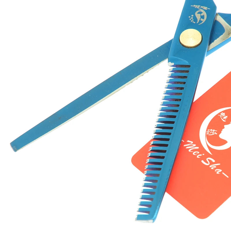 Meisha 5.5 inch Professional Hair Cutting Thinning Styling Tool Japan 440c Hairdressing Scissors Set Hair Salon Shears A0027A