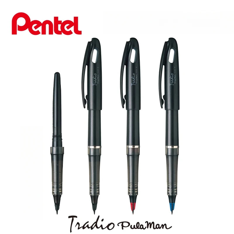 1PC Pentel TRJ50 Tradio Stylo Fountain Pen Flexible Nib Creates A Variety of Line Width From Thick To Thin for Sketch Drawing