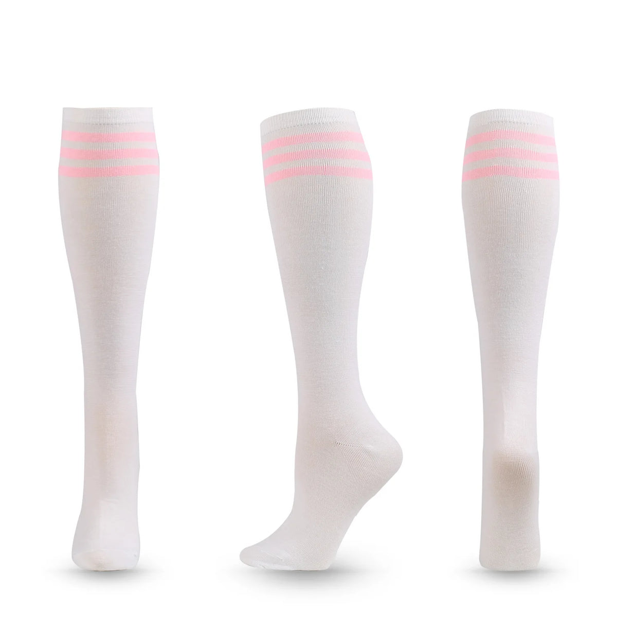 Unisex Compression Socks Football Socks Non-slip Long Tube Knee High Stockings Socks Striped Soccer Socks Running Sports Socks