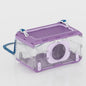 Folding Insect Observation Box Waterproof Wear Resistant Portable Hamster Cage Transparent Pet Observation Box