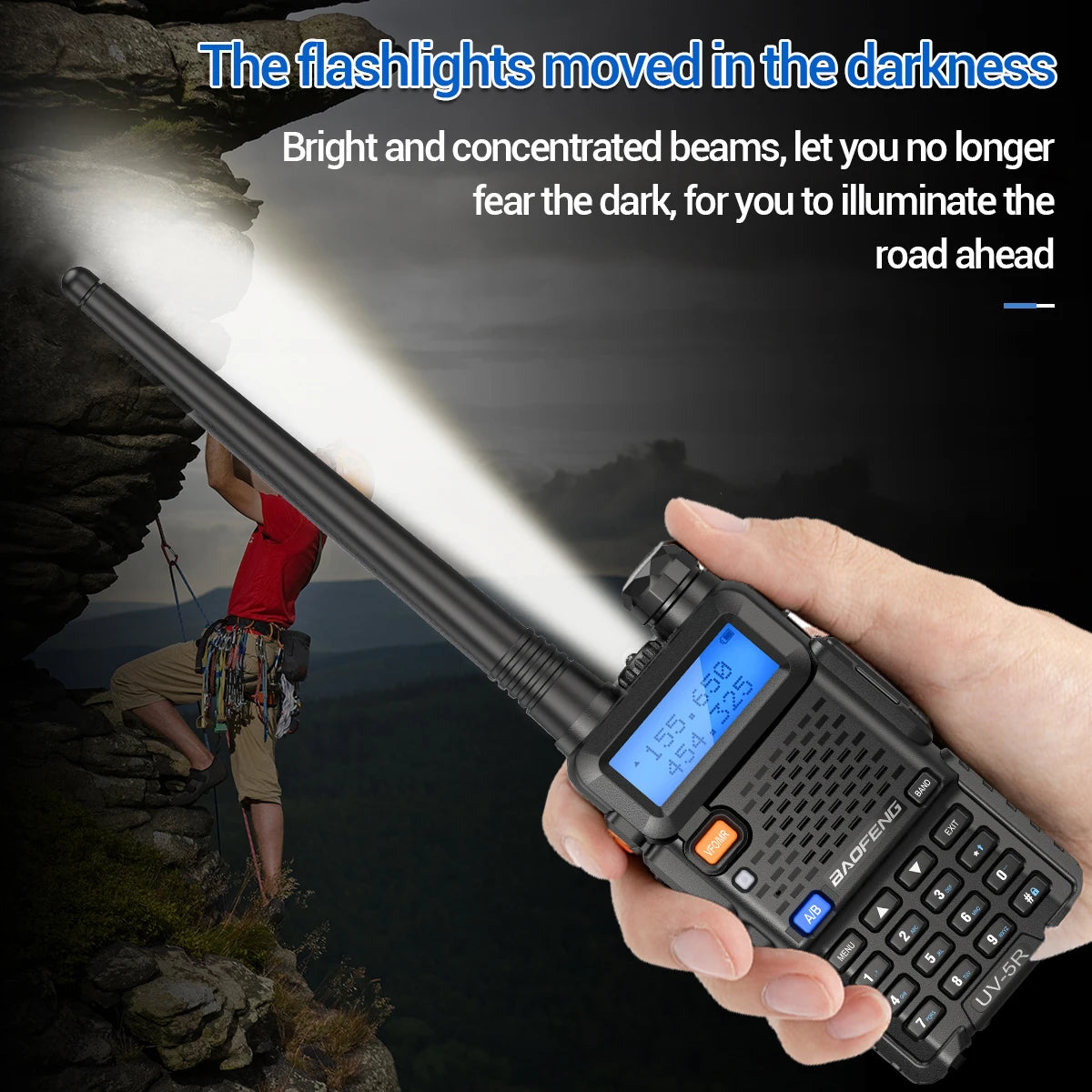 1/2PCS Baofeng UV 5R 5W 8W Walkie Talkie Portable Ham CB Radio Dual Band VHF UHF FM Transceiver Two Way Radio UV82 S9 K5 Plus