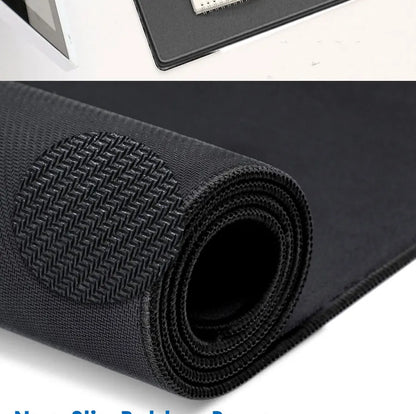 Gaming Large Mousepad Anti-slip Rubber Mouse Mat Computer Gamer Desk Mat Stitched Edge Large Gaming Mousepad for CS GO LOL Dota