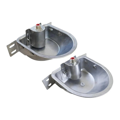 Stainless Steel Automatic Waterer Bowl for Sheep Cattle Horses Goats Dog Drinking Fountain Farm Animal Supply