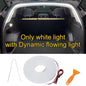 RGB 5M Car Rear Trunk Brighten LED Strip Multifunctional for Waterproof Flexible Light APP Control Connector Plug & Play 12V