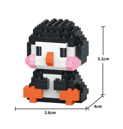 Insect Micro Animals Pet Cats Dog Building Blocks 3D Diamond Model BEE Snail Brick City Construction Toy for Children Kid Gift