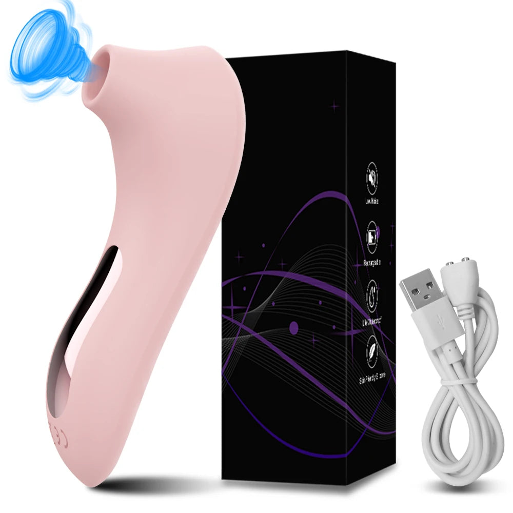 Sucker Clitoris Sucking Vibrator Female Clit Nipple Oral Vacuum Stimulator Massager Sex Toys Adults Goods for Women