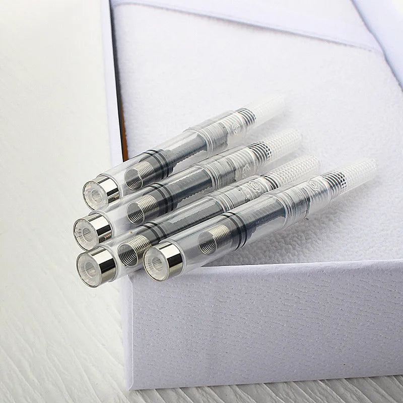 6pcs Rotary Ink Absorber Filler Cartridge Ink Converter Fountain Pen Ink Suction 2.6mm/3.4mm Caliber Pen Parts