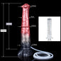 NNSX Horse Squirting Anal Plug Dildo Ejaculation Penis with Strong Sucker G-spot Stimulation Silicone Erotic Sex Toys For Woman