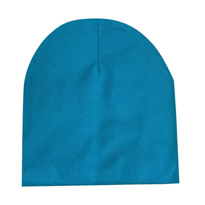 6M-3Y Baby Knitted Hat Scarf Set Solid Color Cotton Hip Hop Beanie Warm Toddler Cap for Boys Girls Spring Autumn Winter